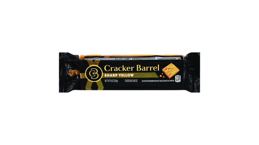 Cracker Barrel Sharp Yellow Cheddar Cheese (8 oz)