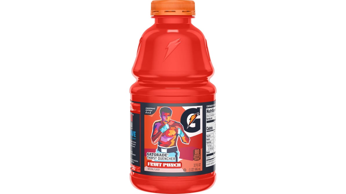 Gatorade Thirst Quencher Fruit Punch Sports Drink (32 oz)