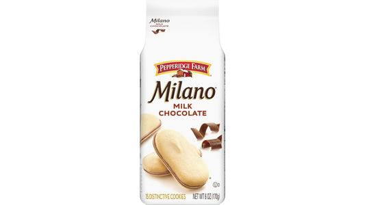 Pepperidge Farm Milano Milk Chocolate Cookies (6 oz)