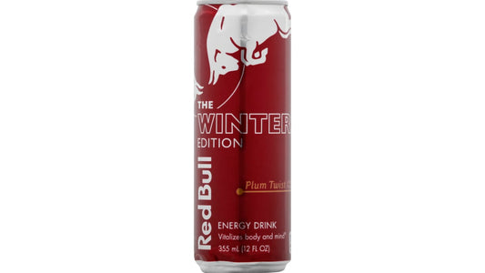 Red Bull The Winter Edition Plum Twist Energy Drink Can (12 oz)