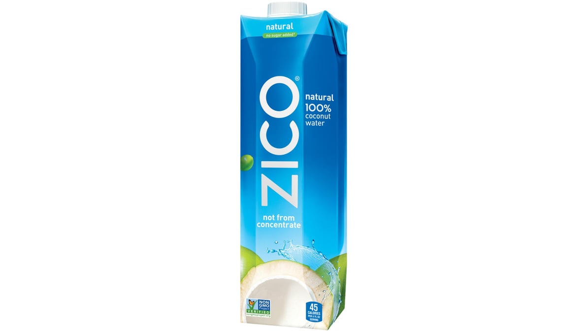 Zico 100% Natural Coconut Water (33.8 oz)