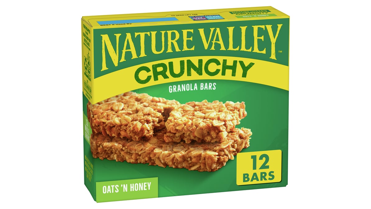 Nature Valley Oats 'N Honey Crunchy Granola Bars (12 ct)