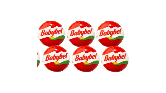 Babybel Original Mini Semi Soft Cheese (0.75 oz x 6 ct)