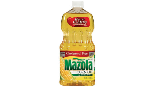 Mazola 100% Pure Corn Oil Plastic Bottle (32 oz)