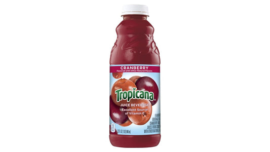 Tropicana Cranberry Juice Bottle (32 oz)